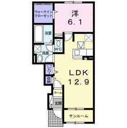 フィオーレの物件間取画像